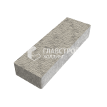 Тротуарная плитка 6х18х6 см, аляска на камне