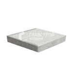 Тротуарная плитка Ромб 3Д, белая, 6 см